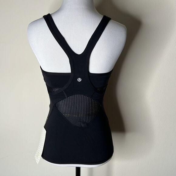 Lululemon Black Cross Back Tank - Picture 1 of 11